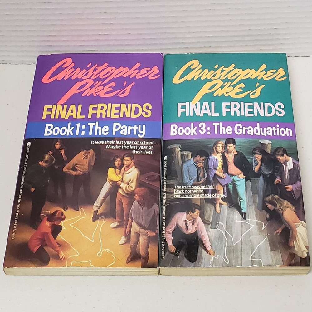 Christopher Pike Books Final Friends #1 & #3